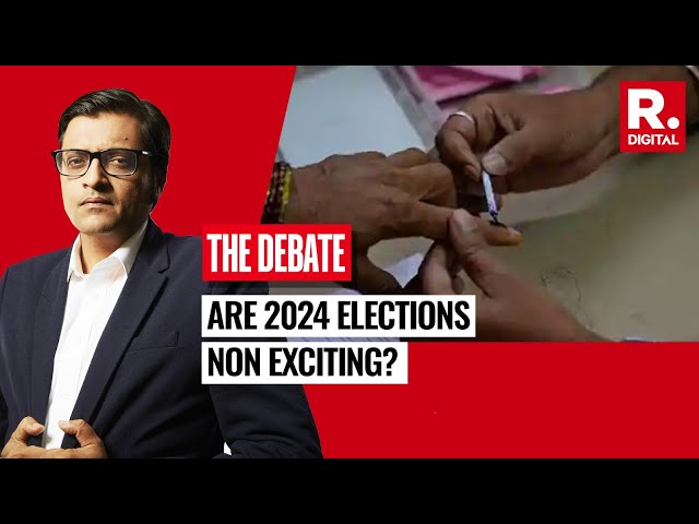 Arnab Terms  2024 Elections 'Non Exciting', Questions Opposition Over Same