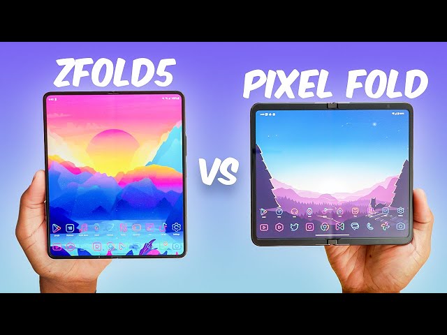 A NEW KING Galaxy Z Fold 5 vs Pixel Fold Which is Better
