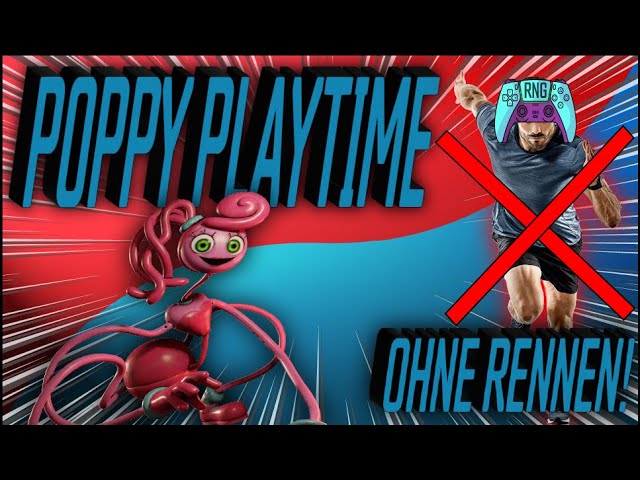 KEIN RENNEN ERLAUBT!?  Poppy Playtimes Chapter 2 No Runninig Challenge