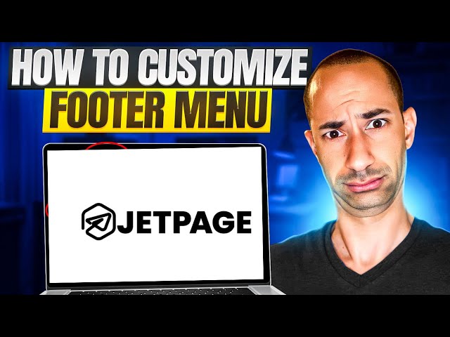 How to Customize the Footer Menu On JetPage
