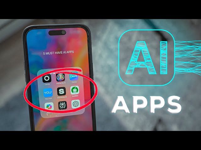 5 MUST HAVE AI Apps for iPhone in 2024