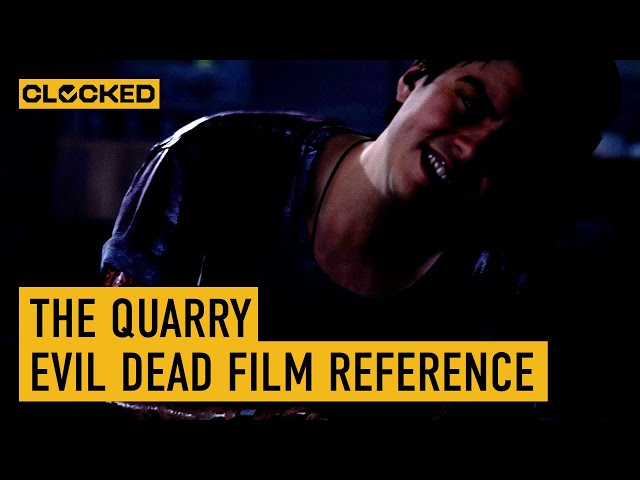 The Quarry: Evil Dead Reference in New Horror Game (Chainsaw Scene)
