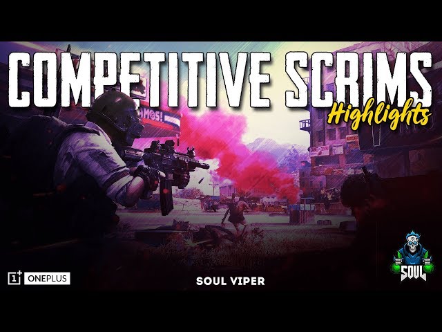 Competitive Scrims Highlights | Intense Final Circle | Team SouL | PUBG Mobile | OnePlus