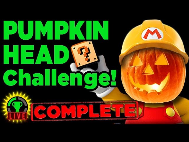 GTLive: Mario Maker's Pumpkin Head Challenge