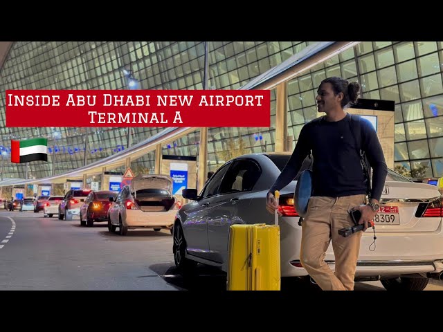 Abu Dhabi New Airport Guide | 🇦🇪 | Terminal A | Pearl Lounge | #abudhabi #abudhabiairport