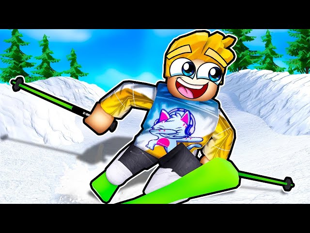 I Became The Fastest With 999M SPEED in Roblox Ski Race Simulator