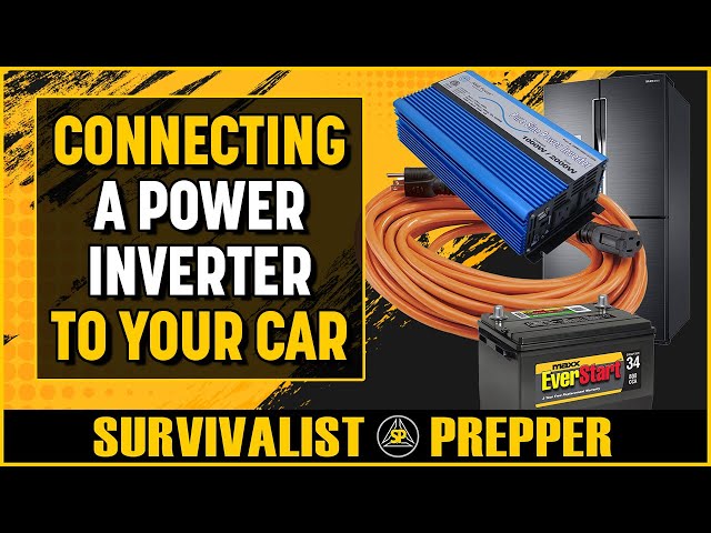 Connecting a Power Inverter to a Car Battery (Updated)