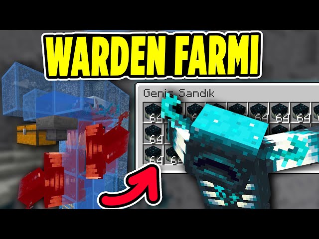 Warden Farmı ve Sınırsız XP / Minecraft Hardcore 20