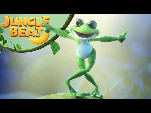 Dancing Frog! | Ribbert's Secret | Jungle Beat: Munki & Trunk | Kids Animation 2023