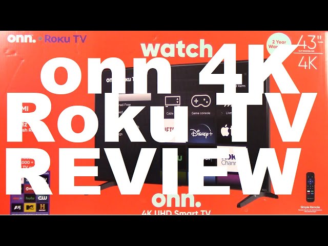 onn 4K Roku TV Review