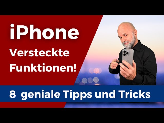 8 Tricks für dein iPhone die du kennen solltest!