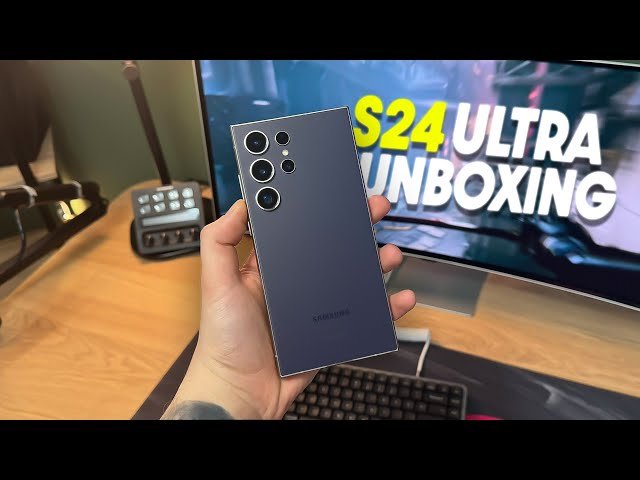 IT'S HERE! Samsung Galaxy S24 Ultra Unboxing & First Impressions