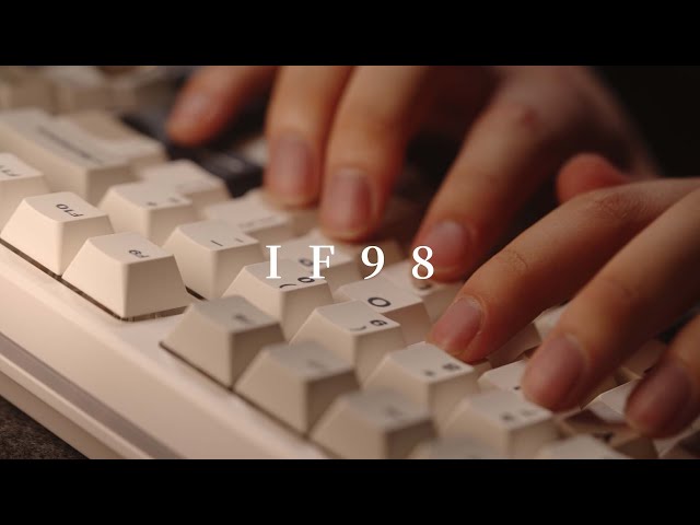 [ASMR] Highly Recommend These Beautiful Keyboards | IF98 + YZ75 | YUNZII