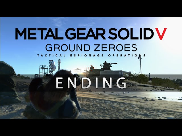 Metal Gear Solid V Ground Zeroes Ending (PC)