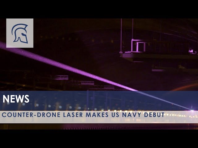 Counter-drone laser makes US Navy debut