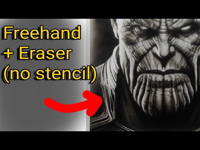 Part 3 Mastering the Art of Airbrush: Freehand, Stencils, Erasing Techniques Revealed