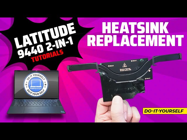 How To Replace Your Heatsink | Dell Latitude 9440 2-In-1
