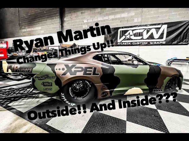 Ryan Martin Changes Things Up! Outside, and Inside???