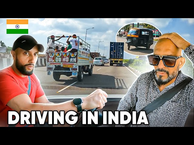 DRIVING IN INDIA - "If you stick to the rules, you will be waiting all day"