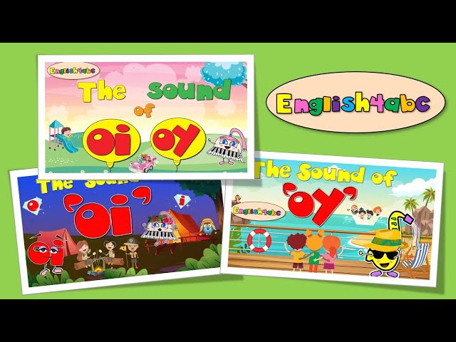 The Sound of Oi/Oy - Vowel Diphthong 'oi/oy' / Long Vowel 'oi/oy' - Phonics Mix Compilation!