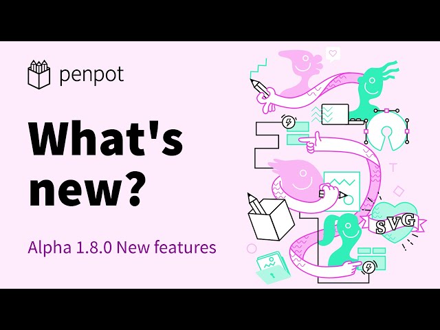 New Penpot Release 1.8! Share options, Path stroke caps, Navigable history  ...