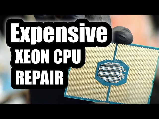 Intel Xeon 8180 28 core CPU Repair