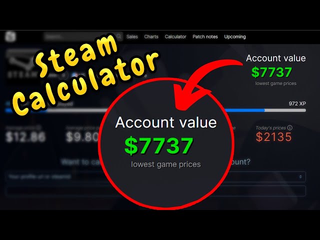 How Much Are My Steam Games Worth - Steam Calculator!