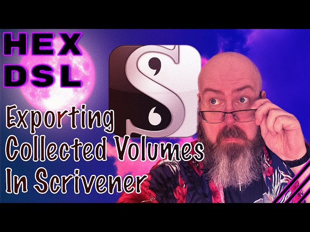 Scrivener: Exporting collected volumes