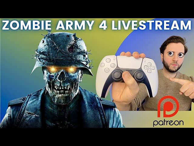 Zombie Army 4 (PS5) | Zombie Army 4 Gameplay (Live Stream)