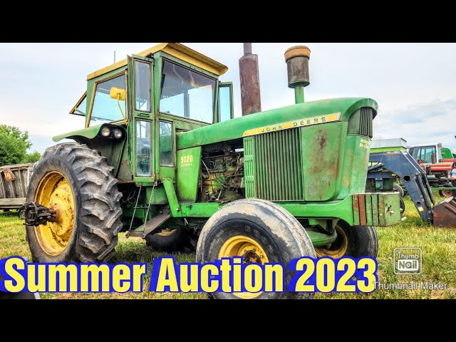 Summer 2023 Equipment/Tractor Consignment Auction
