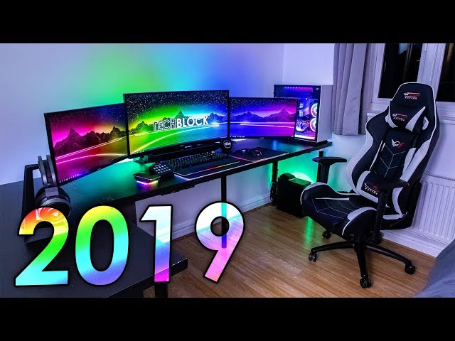 The ULTIMATE RGB Razer Gaming Setup Tour 2019
