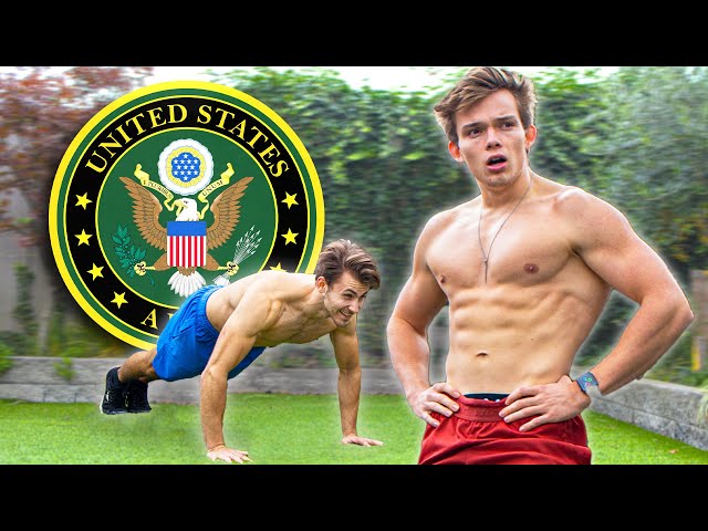 We Try The US Army Fitness Test without practice