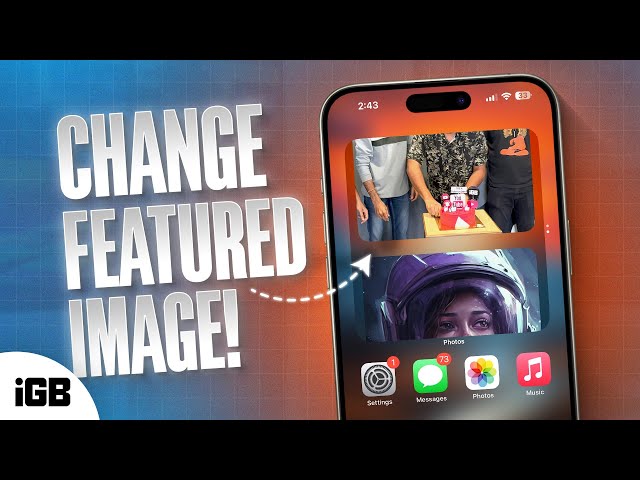 How to Change Featured Photos on iPhone (iOS 17)