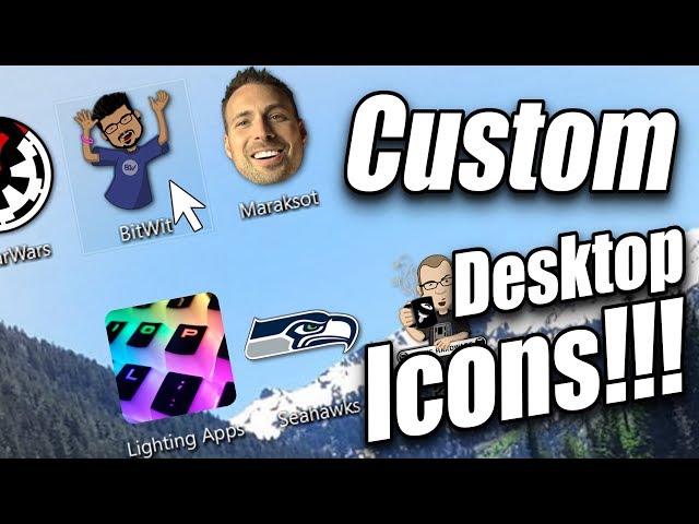 How to Create Custom Desktop Icons (It's Easier than you Think)