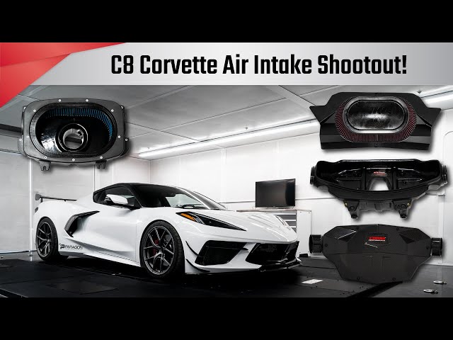 C8 Corvette Air Intake Shootout! K&N vs aFe Power vs Halltech vs Corsa | Paragon Performance