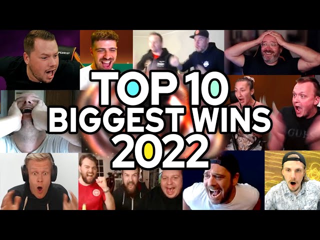 Top 10 Streamers Biggest Wins of 2022