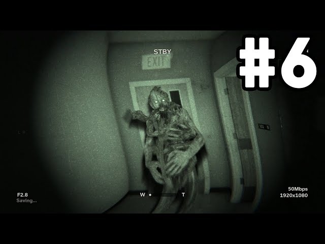 TONGUE MONSTER AT THE SCHOOL | Outlast II Part 6