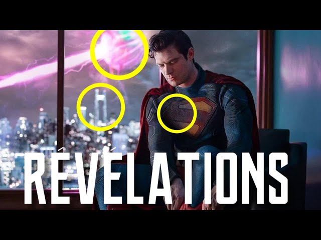 1 VISUEL de SUPERMAN REMPLIT de RÉVÉLATIONS !!