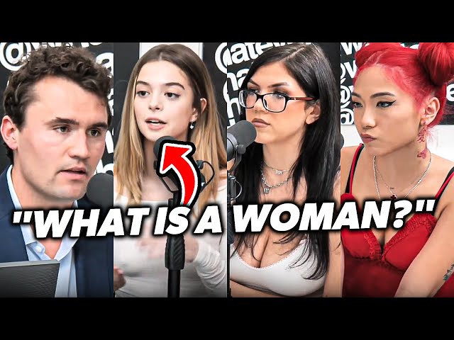 Charlie Kirk DEBATES RADICAL Feminists On "What Is A Woman"