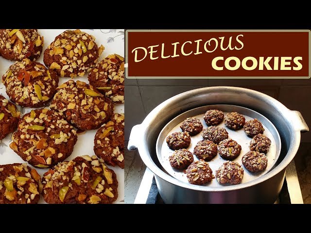 Biscuit Recipe Without Oven - Cookies Recipe - Eggless Cookies Recipe - Aliza In The Kitchen