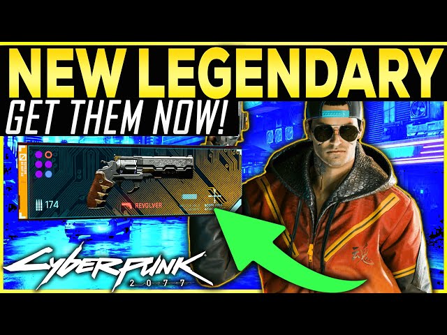 Cyberpunk 2077 FREE NEW LEGENDARY WEAPON and TSHIRT Patch 1.61 - New Location