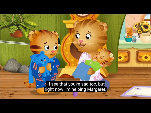Daniel Tiger's Neighborhood | It's Tiger's Time | Coping with New Baby