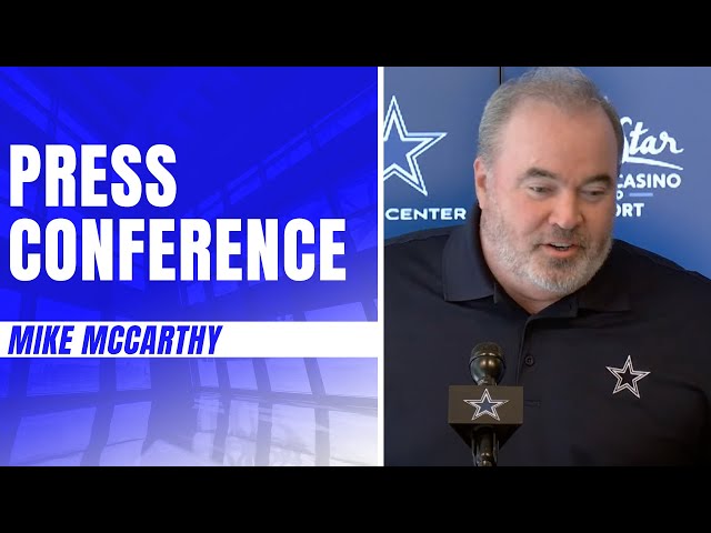 Head Coach Mike McCarthy Press Conference 10-30-23 | Dallas Cowboys 2023