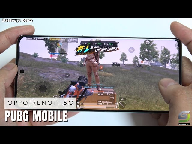 Oppo Reno11 5G test game PUBG Mobile | Dimensity 7050