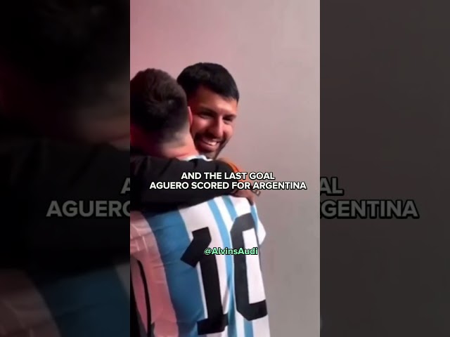 Messi and Aguero Friendship#shorts