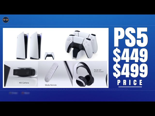 PLAYSTATION 5 ( PS5 ) - PS5 PRICING 449 - 499 ?! / DIGITAL VS PHYSICAL/ 3D AUDIO HEADSET / CAME...