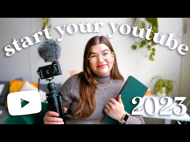 Starter Kit for New YouTubers 2023 (gear, software, + strategies)