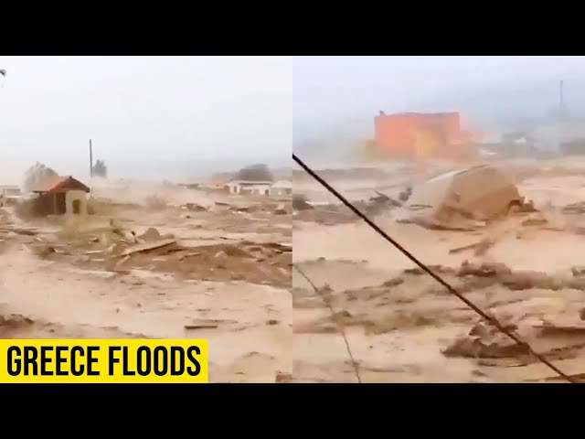 Death toll rises to four in Greece after floods, more than 800 rescued.