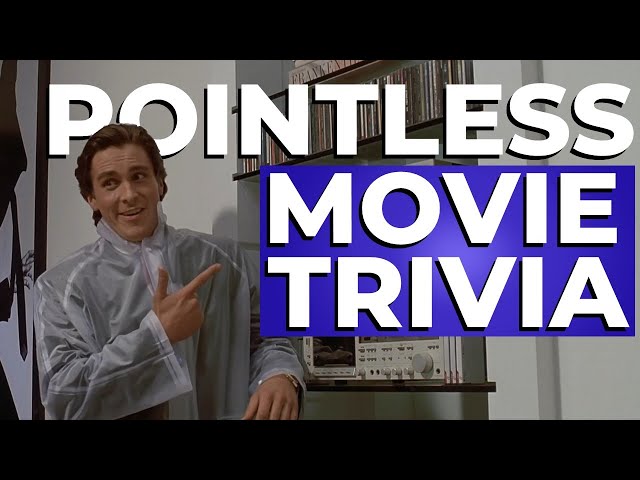 50 TOTALLY USELESS MOVIE FACTS (in less than 6 minutes)