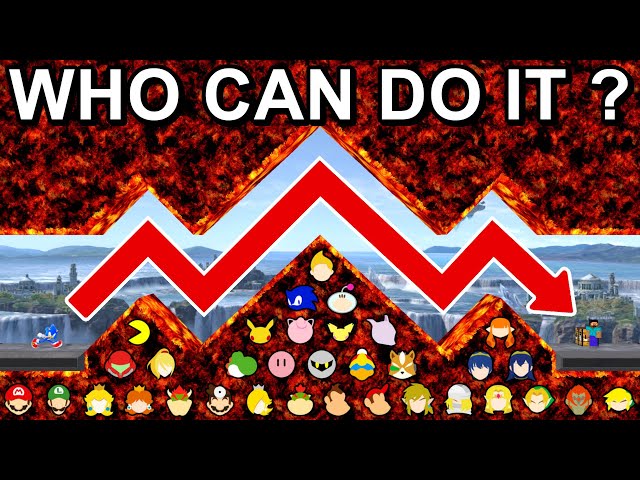 Who Can Make It? Lava Bump Tunnel  - Super Smash Bros. Ultimate